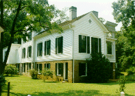 Back view of the Robert Toombs House
