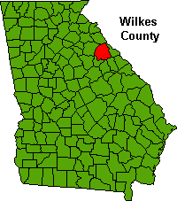 Map of Georgia Counties